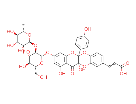 Molecular Structure of 1219698-84-6 (C<sub>36</sub>H<sub>36</sub>O<sub>19</sub>)