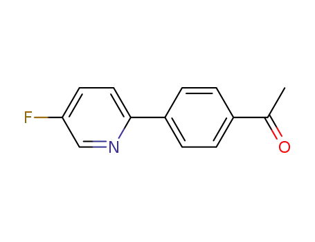 1-[4-(5-fluoropyridin-2-yl)phenyl]ethanone