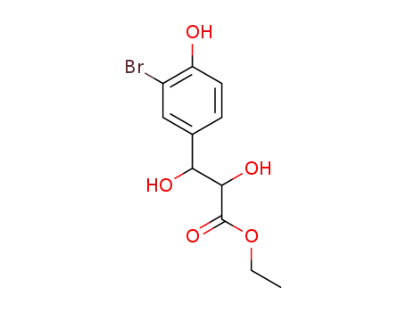 ethyl 3-(3-bromo-4-hydroxyphenyl)-2,3-dihydroxypropanoate