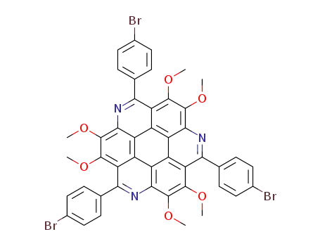2,3,6,7,10,11-hexamethoxy-4,8,12-tri(4-bromophenyl)-1,5,9-triazocoronene