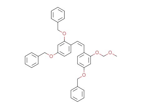 2',4,4'-tribenzyloxy-2-(methoxymethoxy)stilbene