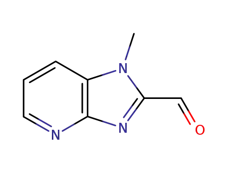 Molecular Structure of 57806-04-9 (1-methyl-1H-imidazo[4,5-b]pyridine-2-carbaldehyde)