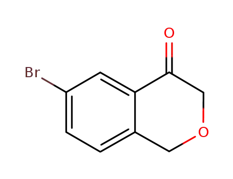 Molecular Structure of 676134-68-2 (6-Bromo-4-isochromanone)