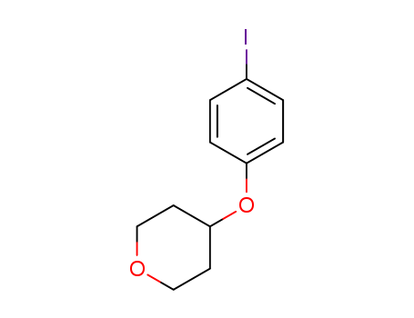 4-(4-Iodophenoxy)tetrahydro-2H-pyran 97%