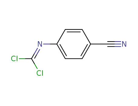 Carbonimidic dichloride, (4-cyanophenyl)-