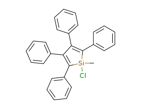 1-chloro-1-methyl-2,3,4,5-tetraphenyl-1-silacyclopentadiene
