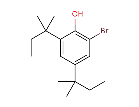 2-bromo-4,6-di-tert-pentylphenol