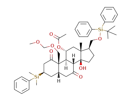 C<sub>48</sub>H<sub>64</sub>O<sub>8</sub>Si<sub>2</sub>