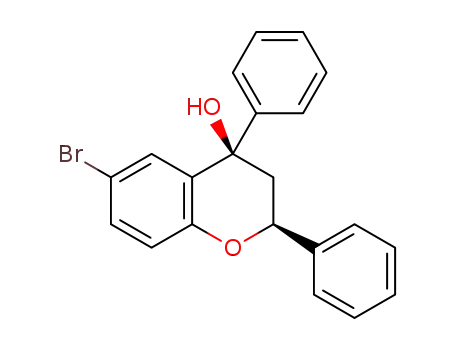 (2S,4R)-6-bromo-3,4-dihydro-2,4-diphenyl-2H-1-benzopyran-4-ol