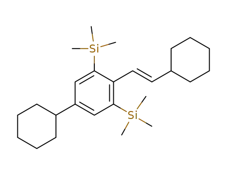 5-(cyclohexyl)-2-[(E)-2-cyclohexylethenyl]-1,3-bis(trimethylsilyl)benzene