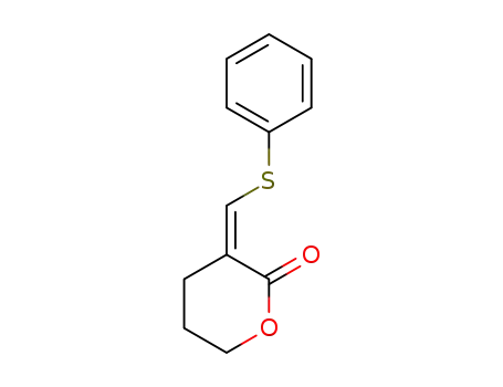 (Z)-3-{(phenylthio)methylene}tetrahydropyran-2-one
