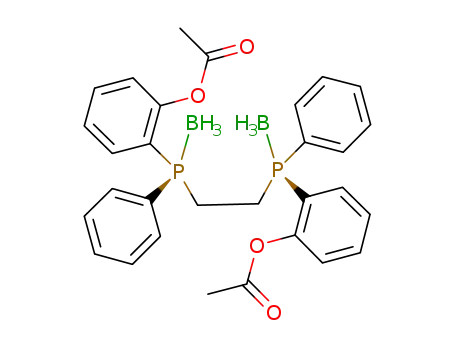 (R<sub>P</sub>,R<sub>P</sub>)-1,2-bis[(2-acetoxyphenyl)(phenyl)phosphino-P-borane]ethane