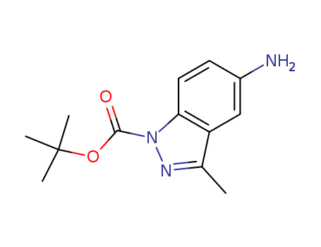 1H-Indazole-1-carboxylic acid, 5-amino-3-methyl-, 1,1-dimethylethyl
ester