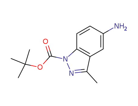 1H-인다졸-1-카르복실산, 5-aMino-3-메틸-, 1,1-디메틸에틸 에스테르