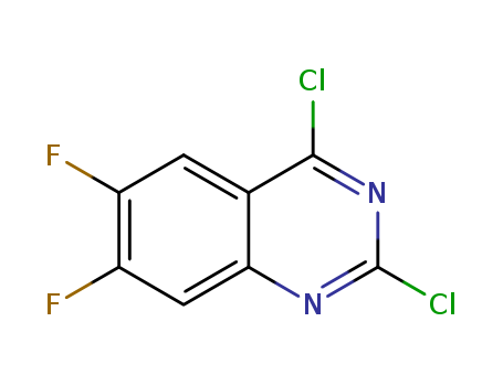 2,4-dichloro-6,7-difluoroquinazoline