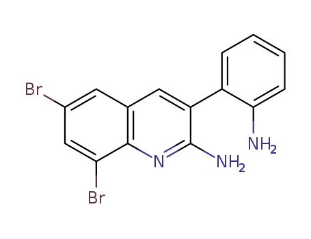 3-(2-aminophenyl)-6,8-dibromoquinolin-2-amine
