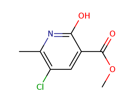 5-Chloro-2-hydroxy-6-methyl-nicotinic acid methyl ester(934361-39-4)