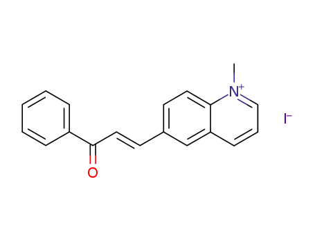 6-[(1E)-3-oxo-3-phenyl-1-propen-1-yl]-1-methylquinolinium iodide