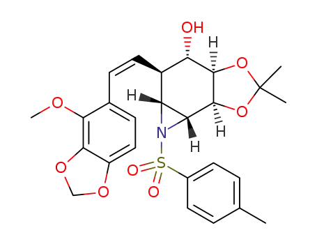 C<sub>26</sub>H<sub>29</sub>NO<sub>8</sub>S