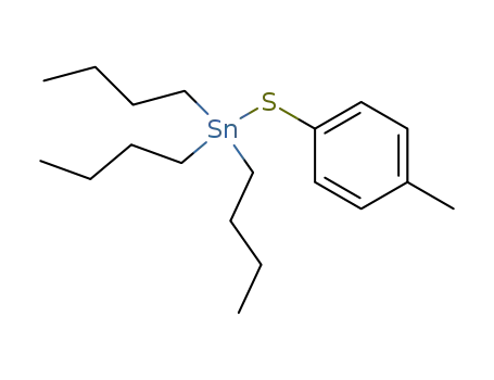 Molecular Structure of 24696-54-6 (Stannane, tributyl[(4-methylphenyl)thio]-)