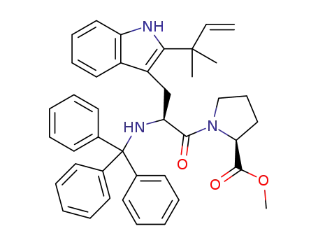 C<sub>41</sub>H<sub>43</sub>N<sub>3</sub>O<sub>3</sub>