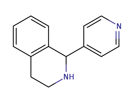 Molecular Structure of 180272-43-9 (1-(4-PYRIDYL)-1,2,3,4-TETRAHYDRO ISOQUINOLINE)