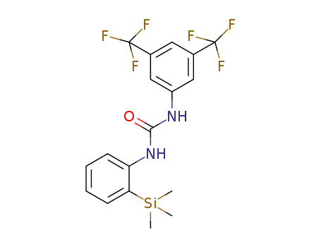 1-(3,5-bis(trifluoromethyl)phenyl)-3-(2-(trimethylsilyl)phenyl)urea