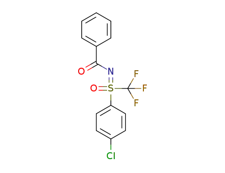 N-[(4-chlorophenyl)-oxo-(trifluoromethyl)-λ6-sulfanylidene]benzamide