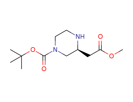 (R)-3-METHOXYCARBONYLMETHYL-PIPERAZINE-1-CARBOXYLIC ACID TERT-BUTYL ESTER