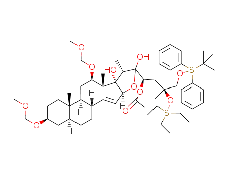 C<sub>55</sub>H<sub>86</sub>O<sub>11</sub>Si<sub>2</sub>