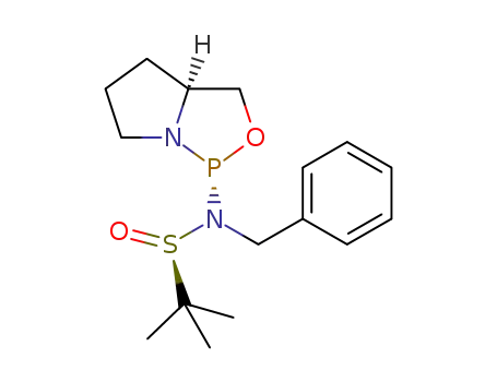 (2S,2'R,5S)-2-(N-benzyl-S-tert-butylsulfinamidoyl)-3,1,2-oxazaphosphabicyclo[3.3.0]-octane