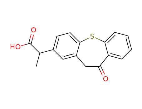 10,11-Dihydro-alpha-methyl-10-oxo-dibenzo[b,f]thiepin-2-acetic acid