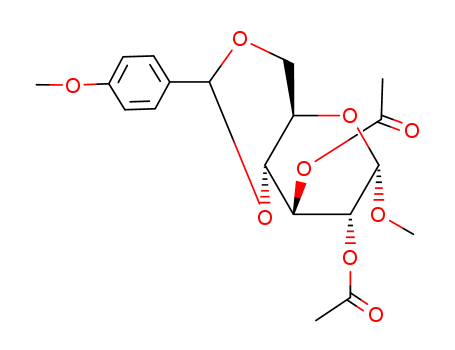 Methyl 2,3-di-O-acetyl-4,6-O-(4-methoxybenzylidene)-a-D-glucopyranoside