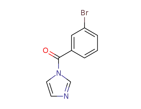 Molecular Structure of 91240-83-4 (1-(3-bromo-benzoyl)-1<i>H</i>-imidazole)