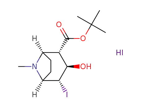tert-butyl (1R,2S,3R,4R,5S)-3-hydroxy-4-iodo-8-methyl-8-azabicyclo[3.2.1]octane-2-carboxylate hydroiodide