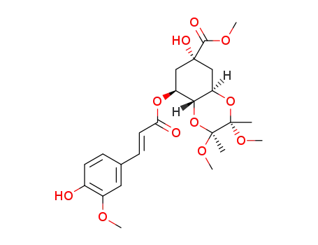 C<sub>24</sub>H<sub>32</sub>O<sub>11</sub>