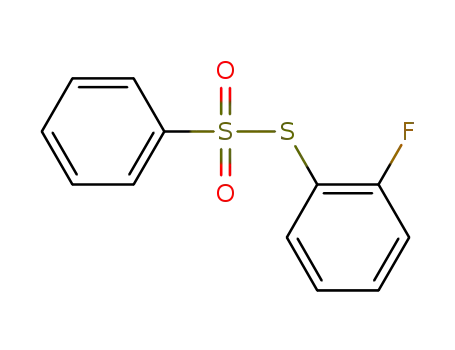 S-(2-fluorophenyl) benzenesulfonothioate