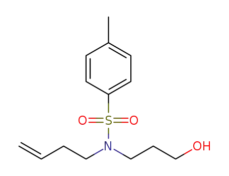 N-(but-3-en-1-yl)-N-(3-hydroxypropyl)-4-methylbenzenesulfonamide