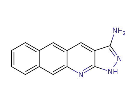 1H-benzo[g]pyrazolo[3,4-b]quinoline-3-ylamine