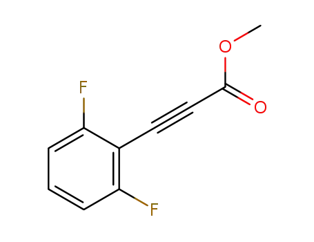 Molecular Structure of 1342445-09-3 (methyl 3-(2,6-difluorophenyl)propiolate)