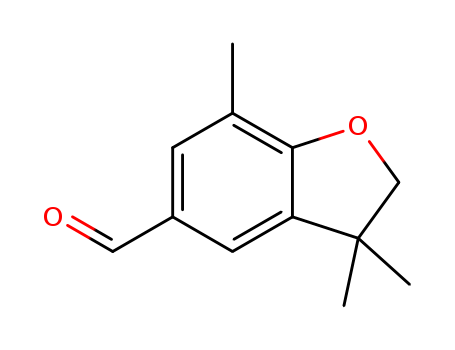 3,3,7-trimethyl-2,3-dihydrobenzofuran-5-carbaldehyde