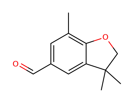 3,3,7-trimethyl-2,3-dihydrobenzofuran-5-carbaldehyde
