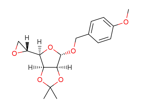 4-methoxybenzyl 5,6-anhydro-2,3-O-isopropylidene-α-D-mannofuranoside