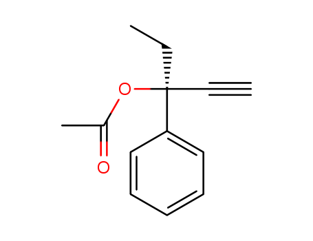 Benzenemethanol, a-ethyl-a-ethynyl-, acetate, (S)- manufacturer