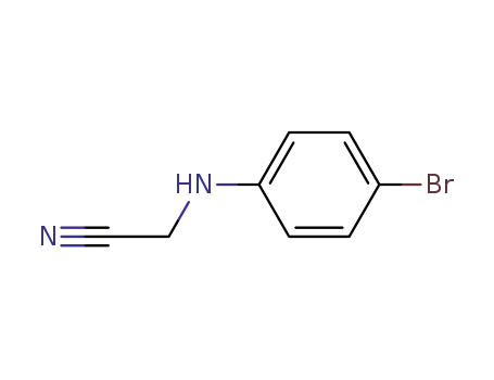 Molecular Structure of 28363-24-8 (2-(4-bromoanilino)acetonitrile)