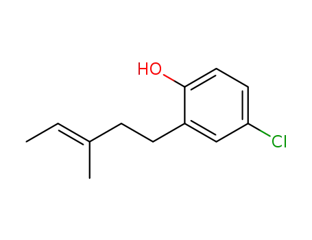 (E)-4-chloro-2-[(3-methyl)-3-pentenyl]phenol