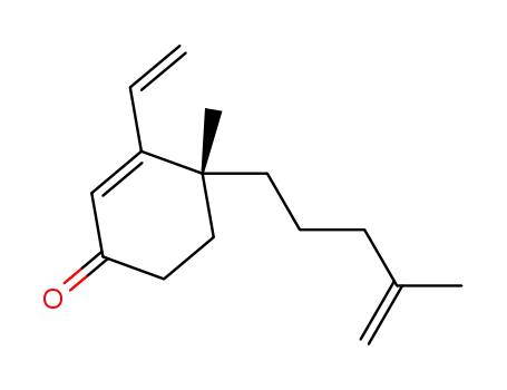 (R)-4-methyl-4-(4-methylpent-4-enyl)-3-vinylcyclohex-2-enone