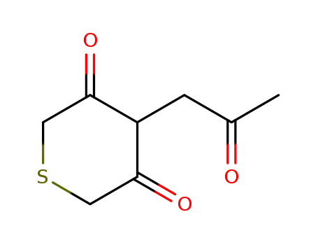 4-(2-oxopropyl)-2H-thiopyran-3,5(4H,6H)-dione