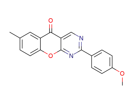 2-(4-methoxyphenyl)-7-methyl-5H-chromeno[2,3-d]pyrimidin-5-one