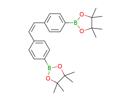 (Z)-4-(4,4,5,5-tetramethyl-1,3,2-dioxaborolan)-4'-(4,4,5,5-tetramethyl-1,3,2-dioxaborolan-2-yl)stilbene